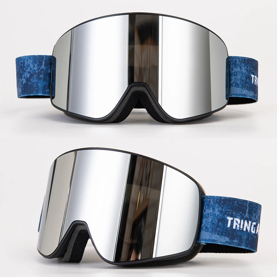 Lunettes De Ski Ravs - Double Lentille Anti-buée, Miroir, Protection UV400