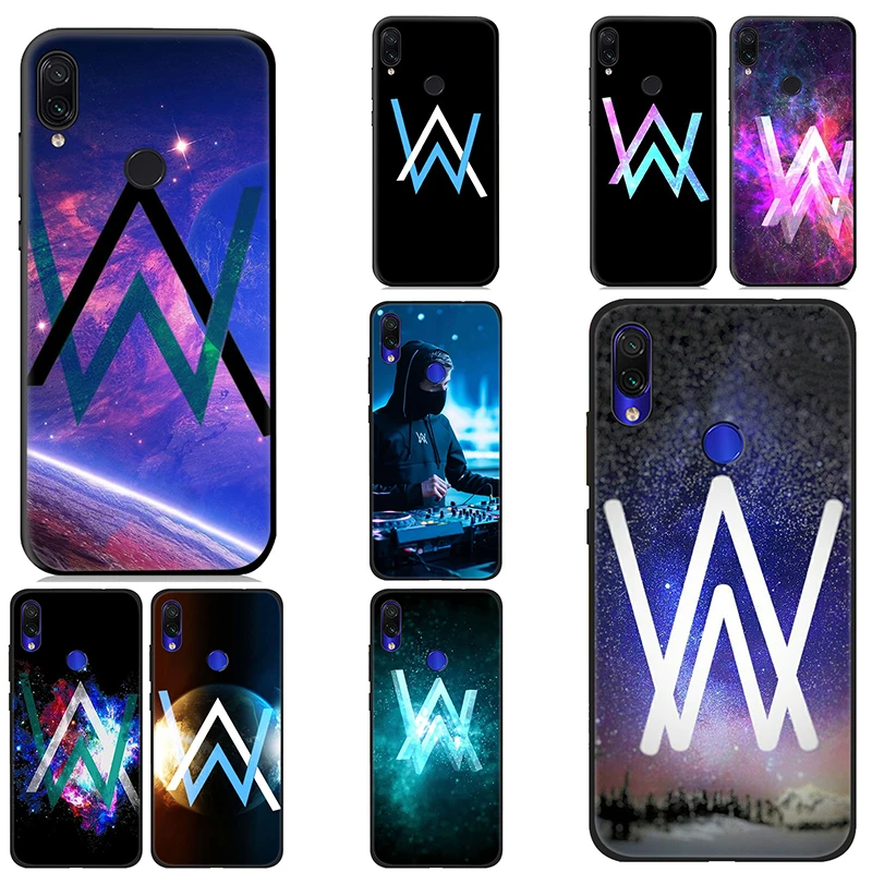 IYICAO Alan Walker DJ мягкий чехол для Xiaomi Redmi Note 8 7 6 5 Pro 5A 4X Мягкий Силиконовый ТПУ |