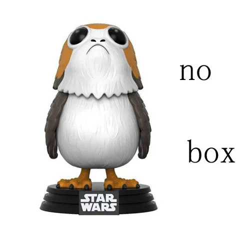 Porg no box Звездные войны порг и первый заказ и боевой штурмовой танк Trooper 10 см Viny Модель Фигурки игрушки - Цвет: Porg no box