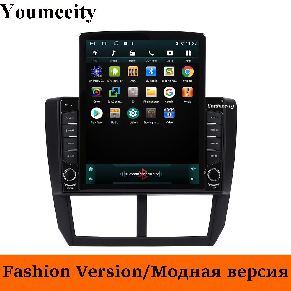 Восемь ядер/Android 9 0 автомобильный мультимедийный плеер DVD Gps для Subaru Forester 2008 2009 2011