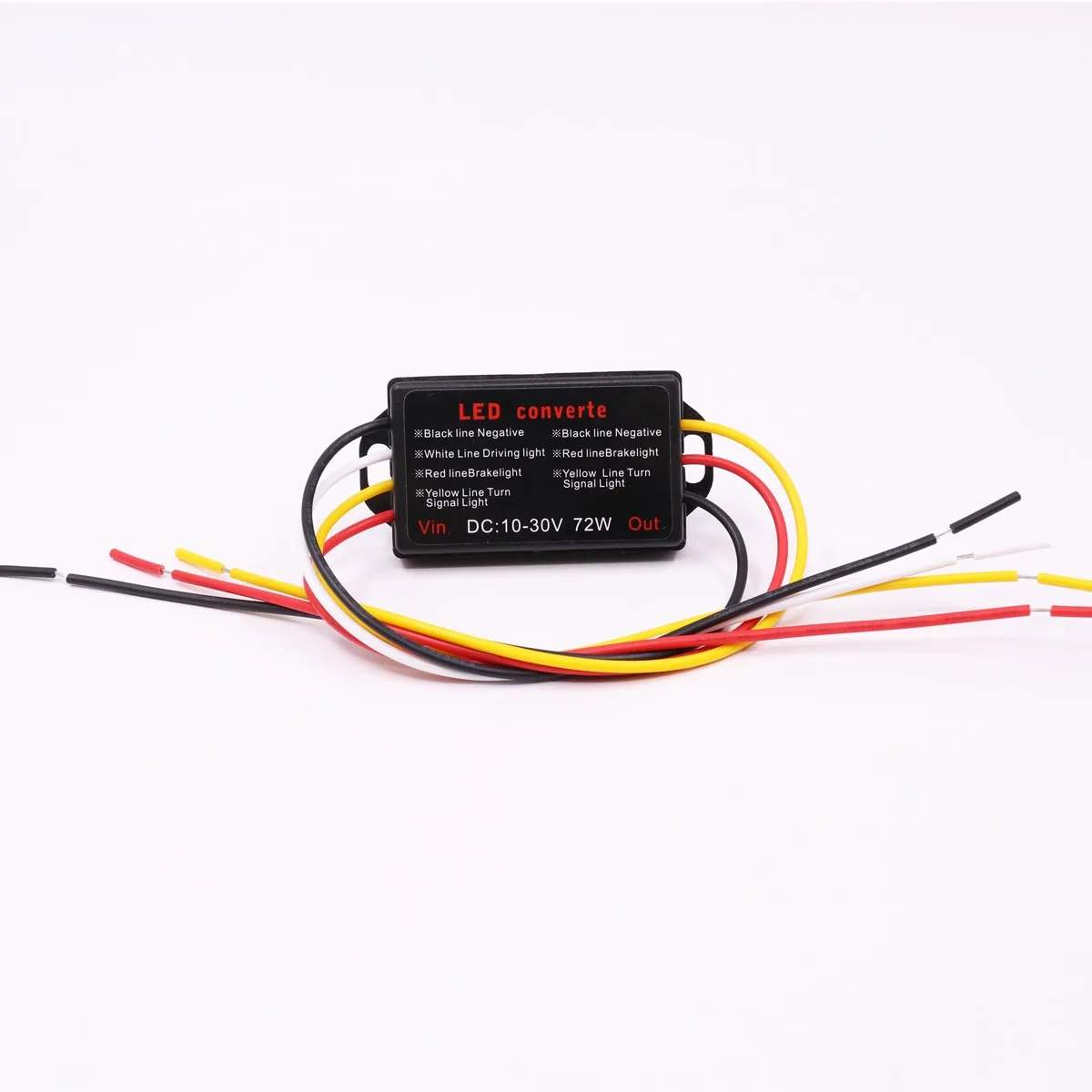 Автомобильный контроллер вспышки Flasher Модуль адаптер Универсальный 10-30 в для Светодиодный боковой маркер рабочий тормозной светильник задний стоп сигнал поворота