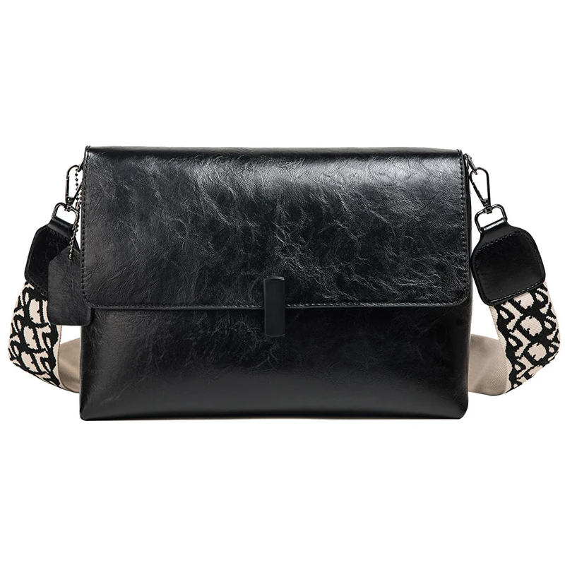 

iVog New Arrival Everyday Ladies Small Crossbody Messenger Messenger Black Fashion Hand Bags for Women 2019 louisbag