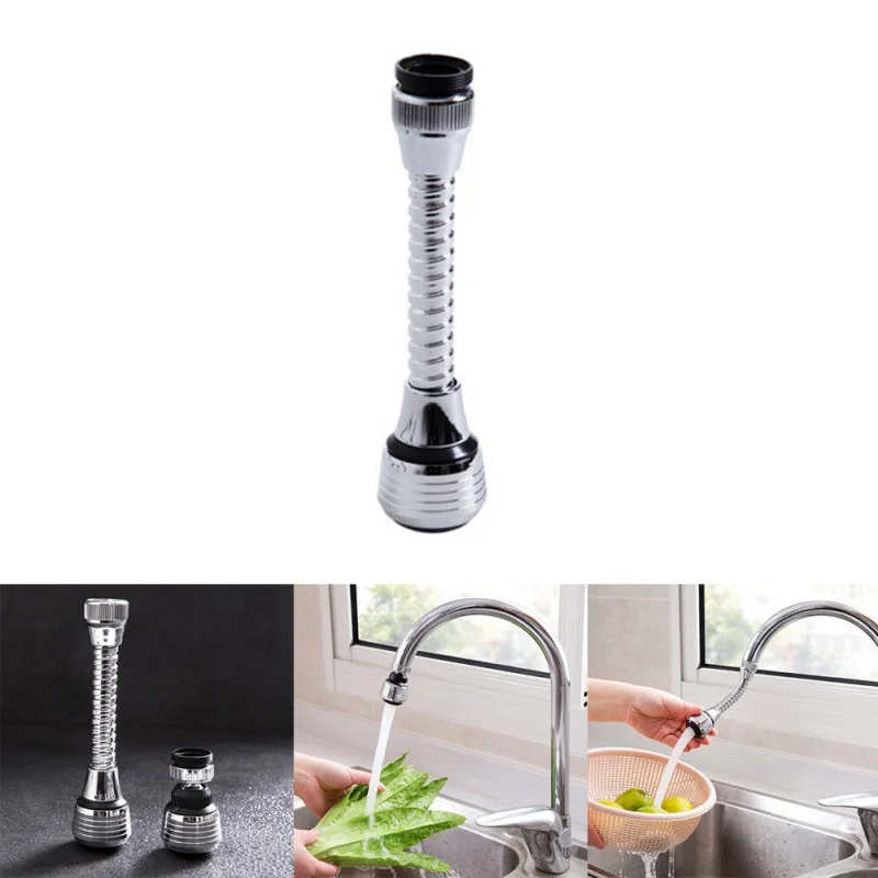 360 градусов воды Bubbler поворотный кран аэратор головка экономии адаптер