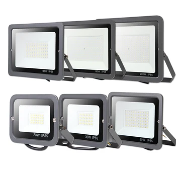 

LED FloodLigh 220V 20W 50W 100W 200W 300W 500wLed Floodlight Ip65 Waterproof Outdoor Flood Lights AC220V for Led Floodlight