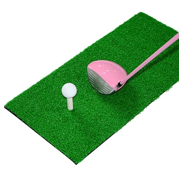 

Golf Practice Mat Golf Training Mat for Home Backyard Office Outdoors Hitting Pad Practice Rubber Grass Mat Green Golf Training