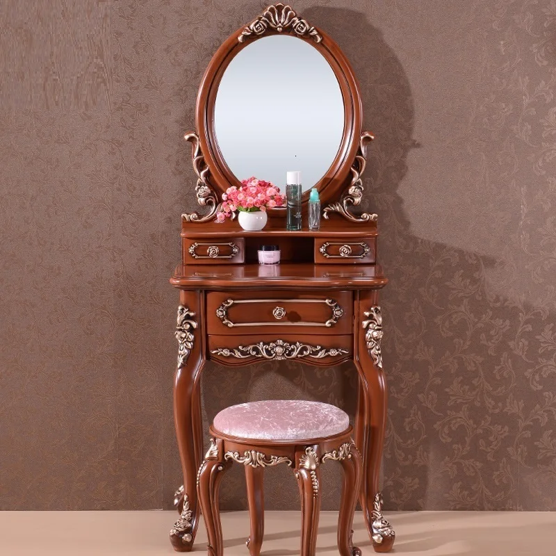MODEL F De Maquiagem Comoda Para Quarto Toaletka Do Sypialni Makeup Box Tablo Bedroom Furniture Penteadeira Korean Dressing Table - Цвет: MODEL F