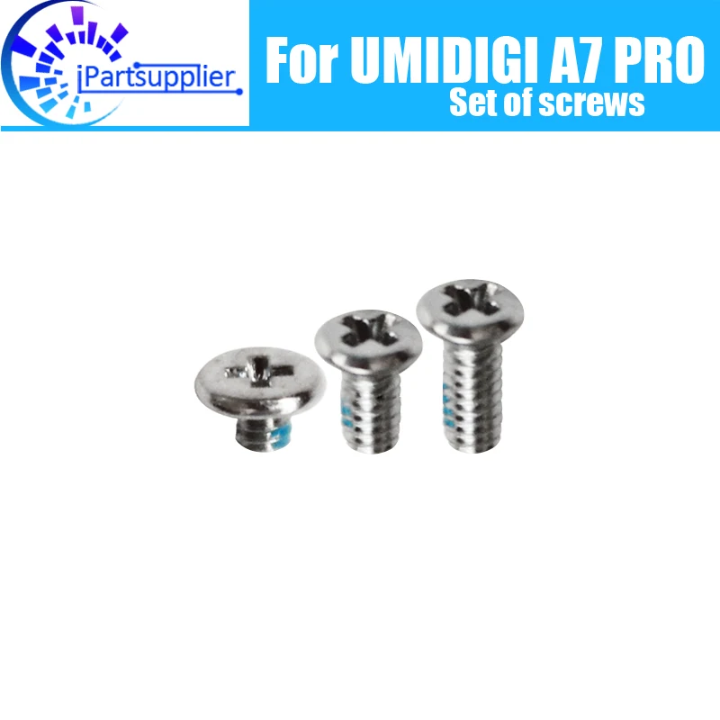 

UMIDIGI A7 PRO Set of screws 100% Original New for Set of screws Replacement Accessories for UMIDIGI A7 PRO Cell Phone.