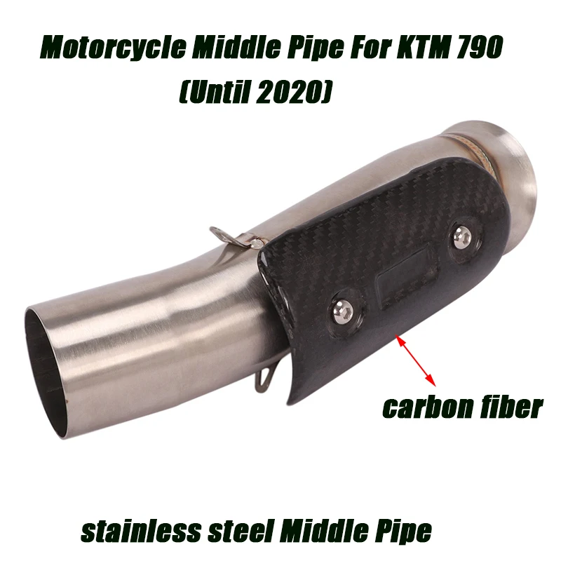 motorcycle exhaust link pipe