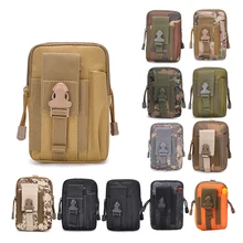 Тактическая двухслойная Сумка Molle, держатель для телефона, военная сумка для охоты, сумка для денег, пояс, военная охотничья сумка, поясная сумка