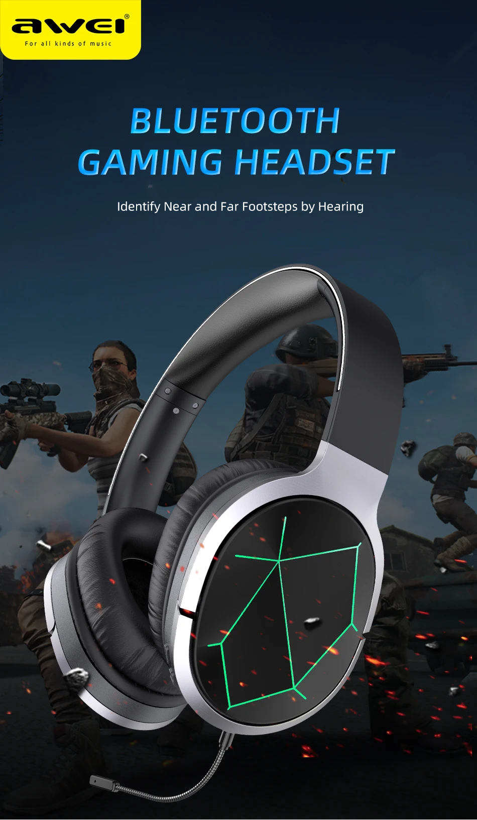 A799bl sem fio bluetooth fone de ouvido
