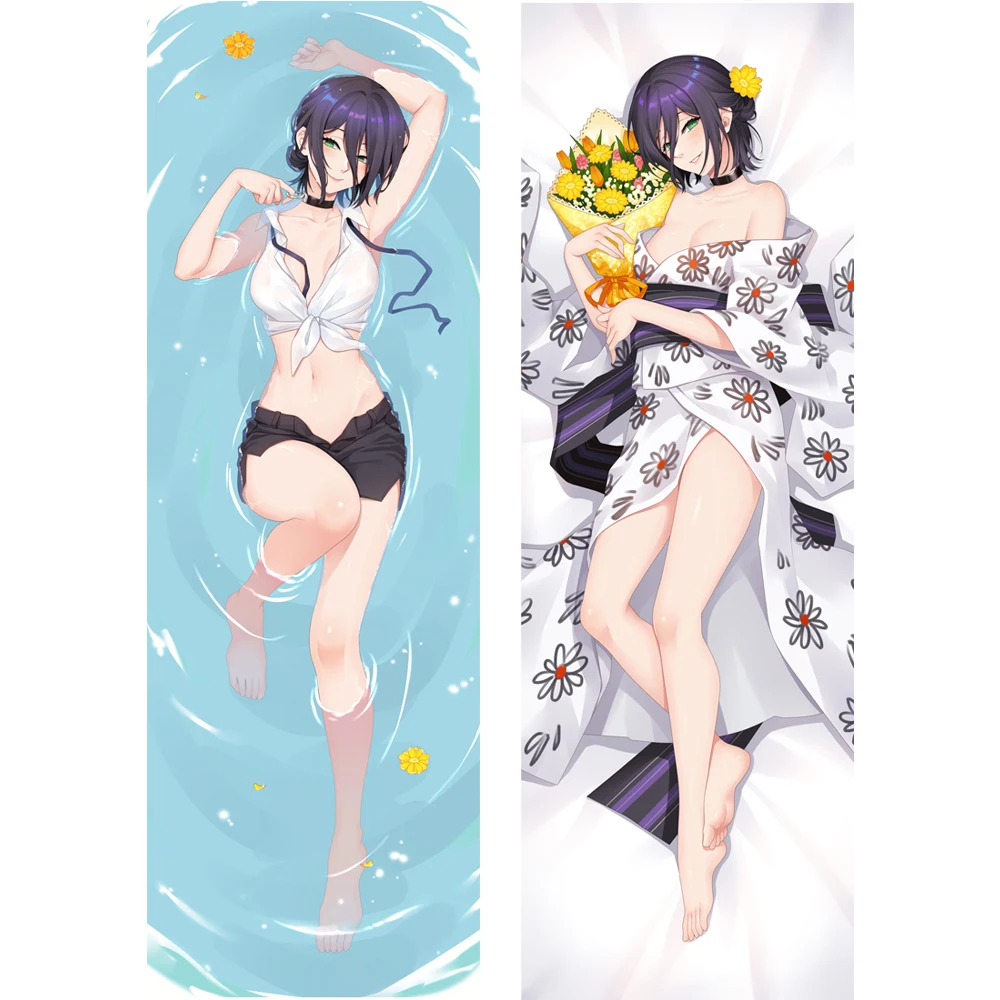 

Anime Dakimakura Chainsaw Man Reze Design Hugging Body Pillow Case Double Sides Printed Pillow Cover Home Bedding