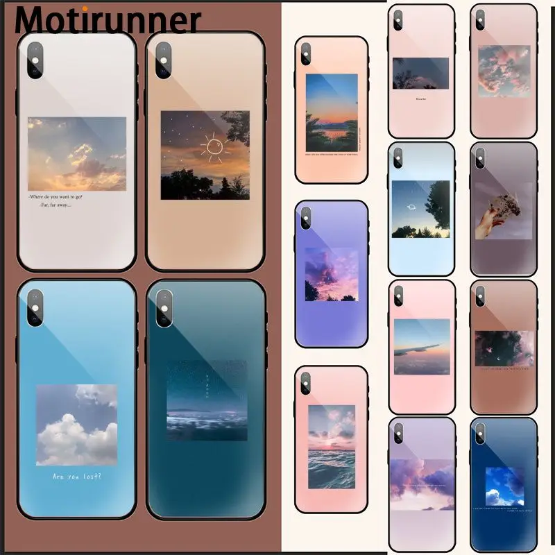 Чехол для телефона Motirunner Great art с принтами цветущего неба облаков чехол iPhone 11 pro XS