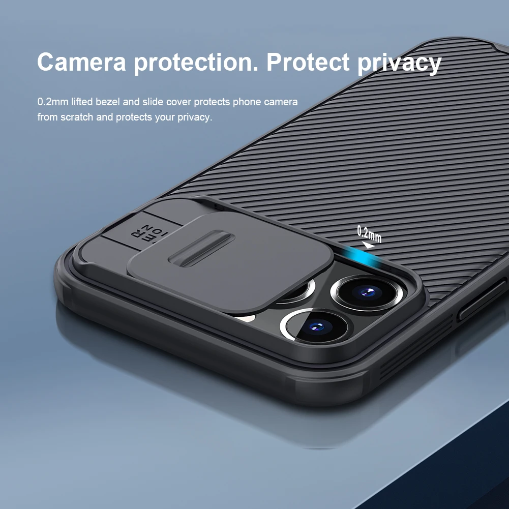 Kamera koruma kılıfı iphone 13 Pro /Max /Mini NILLKIN Camshield Pro slayt  koruyun kapak Lens koruma çantası iphone 13 - AliExpress