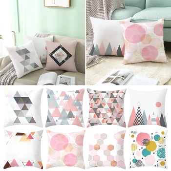 

45×45cm Soft Velvet Cushion Cover Home Throw Pillow Case Decorative Bedroom