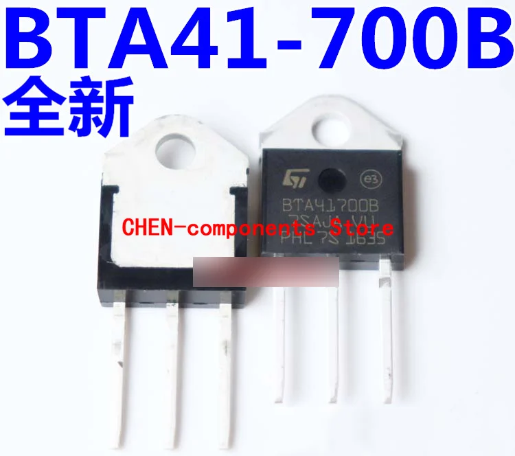 

5pcs brand new BTA41-700B 40A 700V TO-3P Thyristor