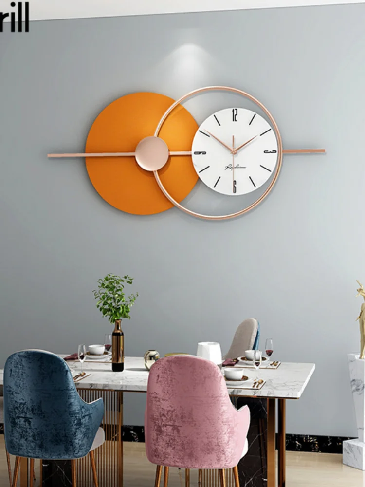 Large Wall Clock Living Room Modern Design Creative Luxury Wall Clock  Silent Simple Clocks Wall Home Decor Design Reloj Pared