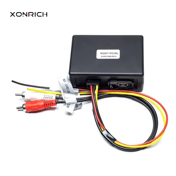 

Car Optical Fiber Decoder Box Amplifier Adapter fits for For Porsche Cayenne/Mercedes Benz/ML/GLR/SLK W164/W251 AUX