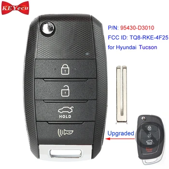 

KEYECU for Hyundai Tucson 2016 2017 2018 2019 Upgraded Remote Car Key Fob FCC ID: TQ8-RKE-4F25 P/N: 95430-D3010 433MHz
