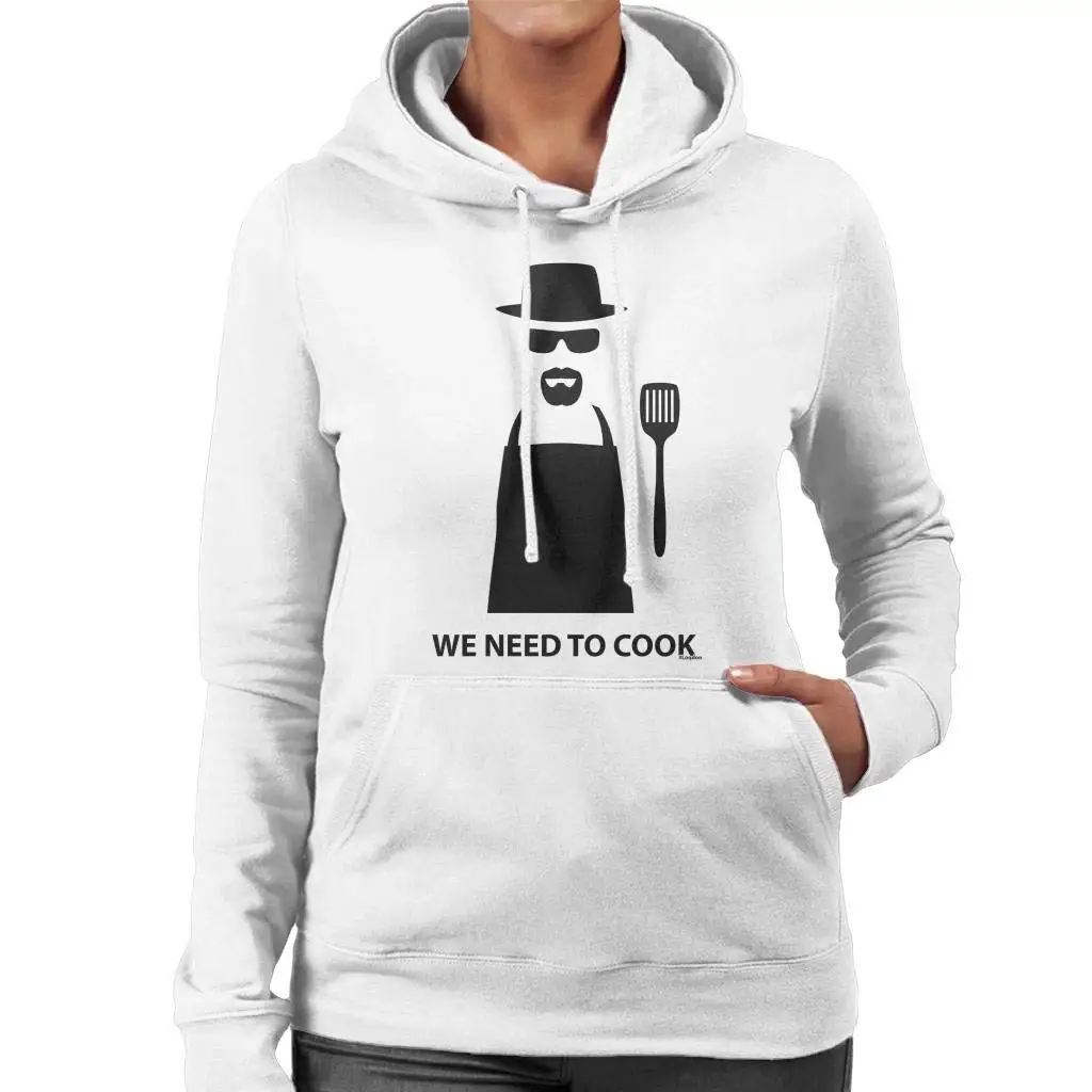 Женский черный свитер с капюшоном и принтом «Breaking Bad We Need to Cook», унисекс, Мужская и Женская толстовка с капюшоном