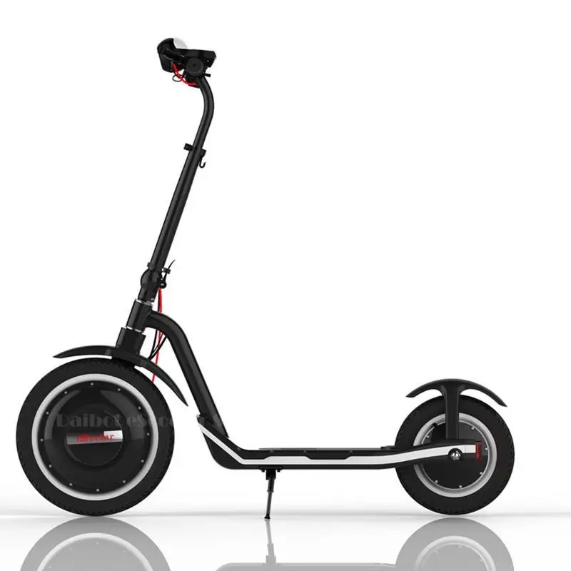 Daibot Electric Scooter Foldable Two Wheels Electric Scooters 16 Inch 350W 36V Scooter Electric Off Road BlackRed For Adults  (13)