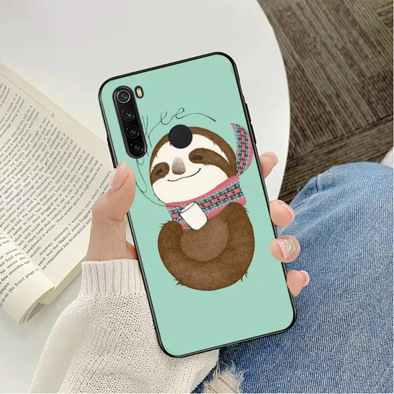 YNDFCNB Caffeinated Giày Lười Động Vật Ốp Lưng Điện Thoại Redmi Note 8Pro 8T 6Pro 6A 9 Redmi 8 7 7A Note 5 5A Note 7 xiaomi leather case glass