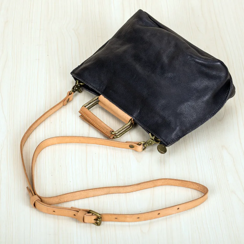 

Autumn & Winter WOMEN'S Leather Bags Import Full-grain Leather Skeleton-skin Shoulder Handbag Retro Fashion