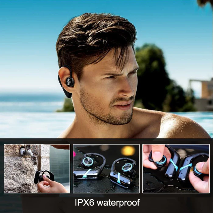 TWS, беспроводная гарнитура, наушники, Bluetooth 5,0, наушники с крючком, большая мощность, емкость для спорта, бизнеса, путешествий, TD326