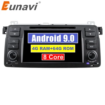 

Eunavi 1 Din Android 9 Car Multimedia For BMW E46 M3 318/320/325/330/335 Rover 75 1998-2006 DVD Radio GPS Navigation DSP WIFI