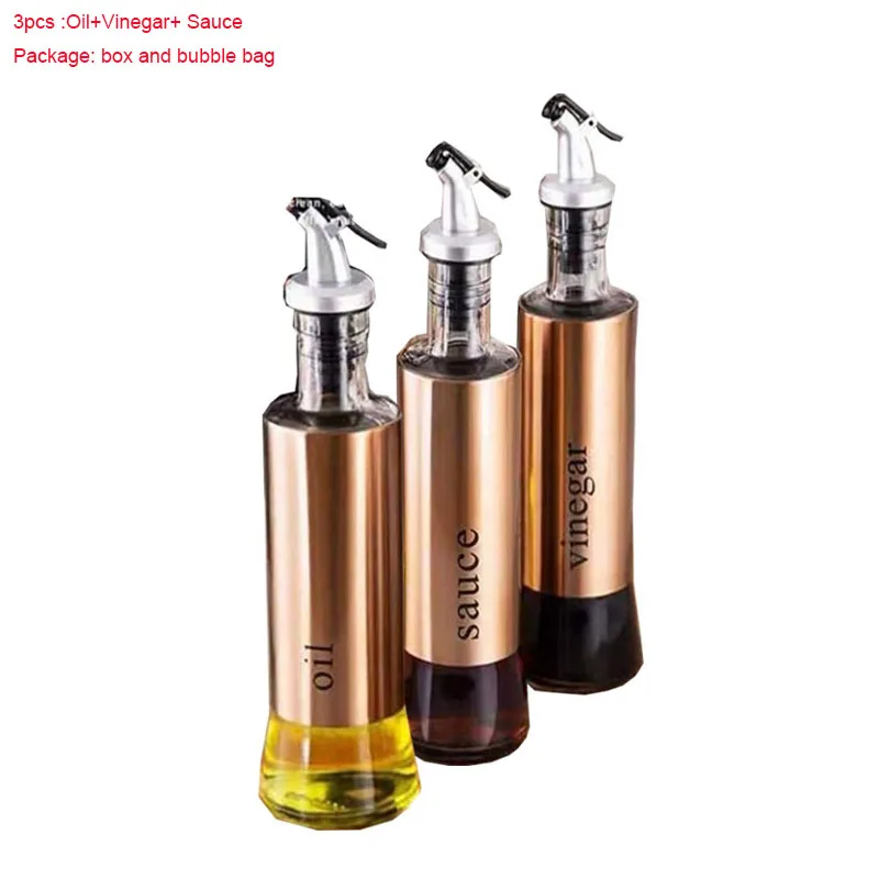 3Pcs 300ml Gold