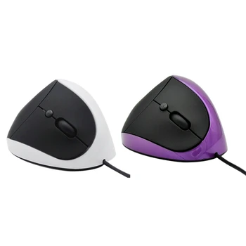 

USB Wired Ergonomic Vertical Mouse Upright Mouse 6 Button Optical Mouse Wired Ergonomic Gaming Mouse for PC
