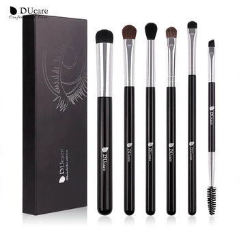 

Ducare 6Pcs Cosmetic Makeup Brushes Set Eye Shadow Blending Eyeliner Eyelash Eyebrow Brushes for Makeup Professional Facebrush
