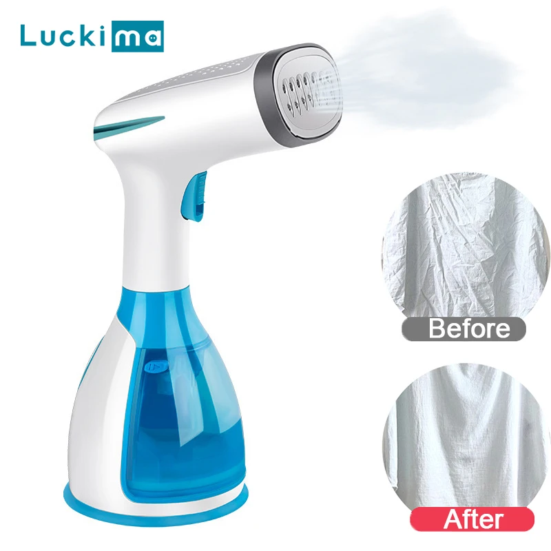 

1500W Powerful Hand Garment Iron Steamer for Clothes 280ml Quick-Heat Portable Fabric Steamer Travelling Home Steam Generator
