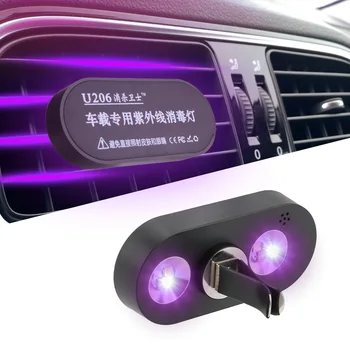

Emergency LED Lamp Atmosphere Light Car Condition UV Light Air Purifier Air Outlet Germicidal UV Light Sterilizer