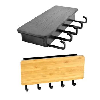 

Rack Storage Key Wooden Hanger Home Wall Vintage Hallway Home Space Saving Small Bedroom Door Back Decorative Room Rack Hanger