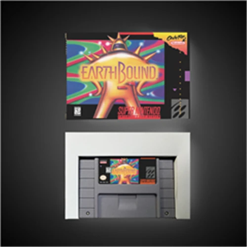 

Earthbound - RPG Game Card Battery Save US Version Retail Box