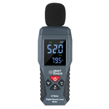 Умный датчик ST9604 Мини цифровой измеритель уровня звука 30-130dBA ЖК-измеритель уровня шума децибел Тестер измерительный прибор шума