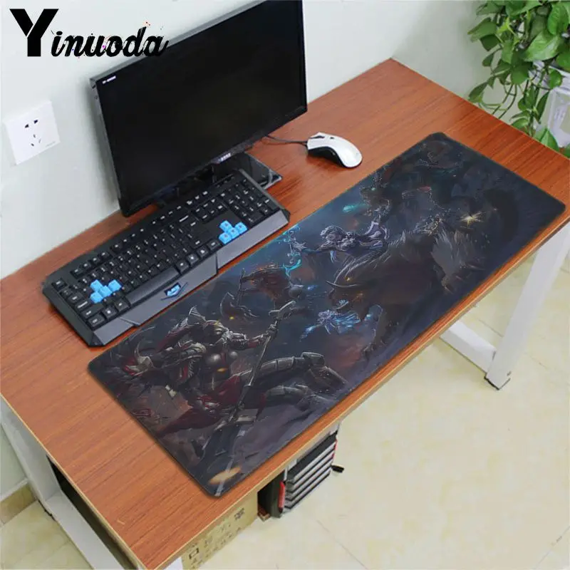 Lock Edge 40X90cm Maiya My Favorite Dota 2 hero фиксирующий край коврик для мыши игровой коврик большой коврик для мыши клавиатуры коврик - Цвет: Lock Edge 40X90cm