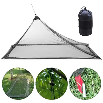 

Portable Outdoor Triangular Tent Outdoor Camping Anti-Mosquito Insect Repellent Mosquito Net Full Mesh Breathable Tent