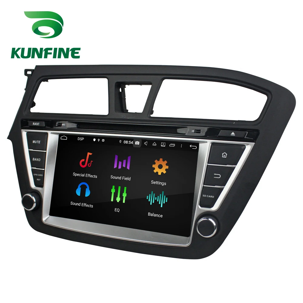 Excellent Android 9.0 Octa Core 4GB RAM 64GB ROM Car DVD GPS Multimedia Player Car Stereo for Hyundai I20 2014 2015 Left Hand Driver 1