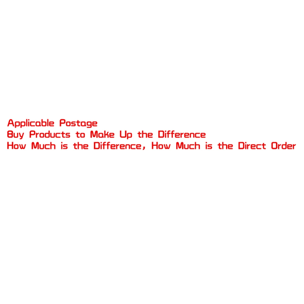 

JLF применимо к почтовым расходам покупайте товары, чтобы компенсировать разницу, сколько стоит прямой заказ