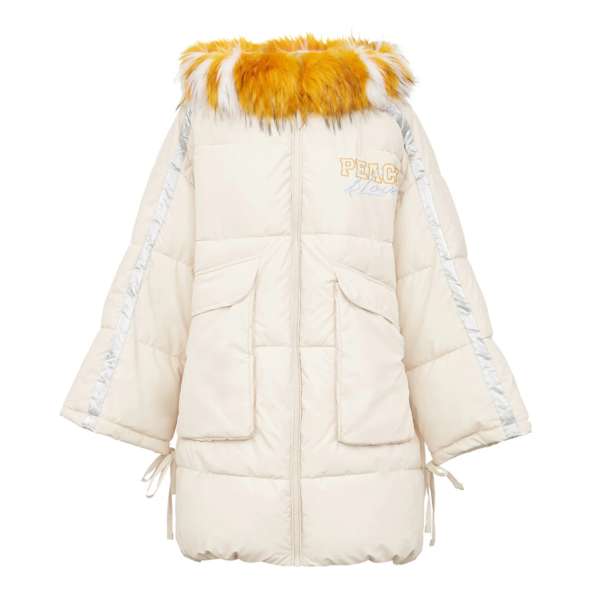 Vero Moda зимняя цветная стеганая куртка с вышивкой | 319409514