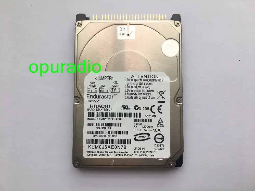 ブランド新オリジナル Opuradio Hdd ハードディスクドライブ Hejf9at00 30 ギガバイト車 Hdd ナビゲーション オーディオシステム 車 ラジオ Aliexpress