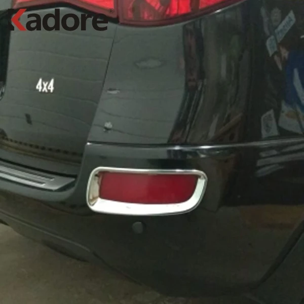 Хромированная передняя лампа заднего противотуманного фонаря для RENAULT KOLEOS 2008 2009