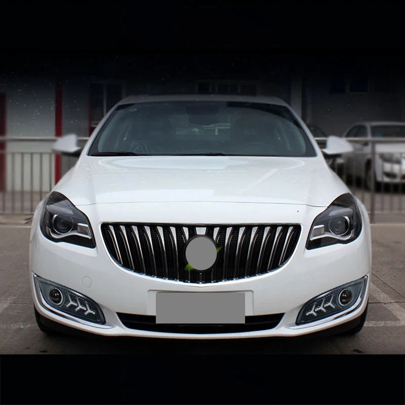 2pcs For Buick Regal 2013- LED Daytime Driving Running Light DRL Car Fog Lamp 6000K White Light Turn Yellow Light