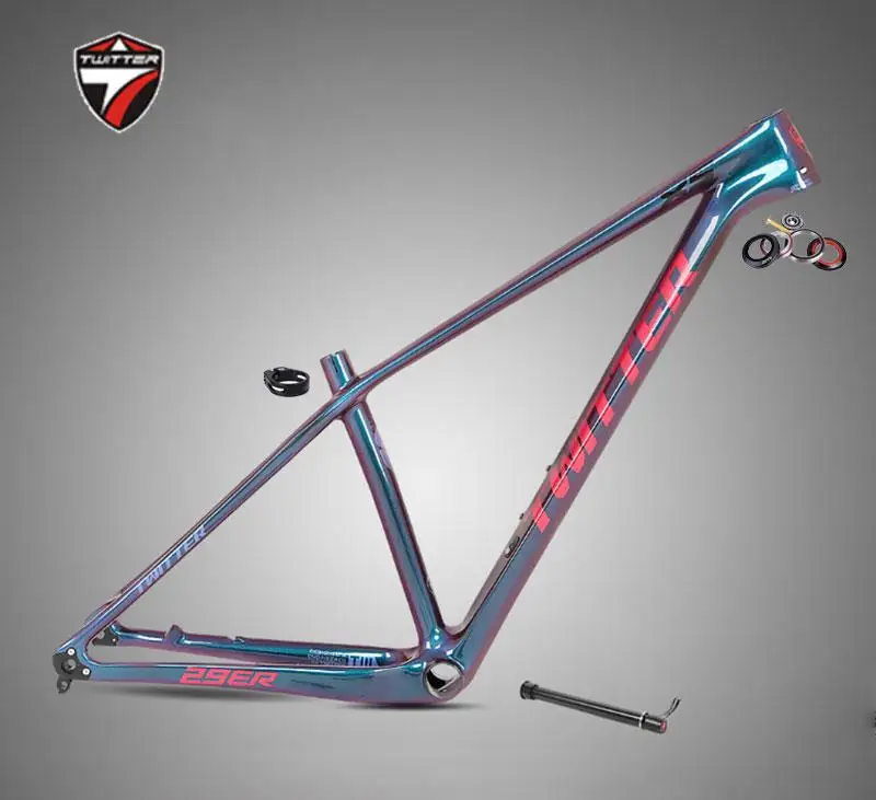 MountainBikeCarbonFrameDiscoloredLEOPARD27529QuickRelease