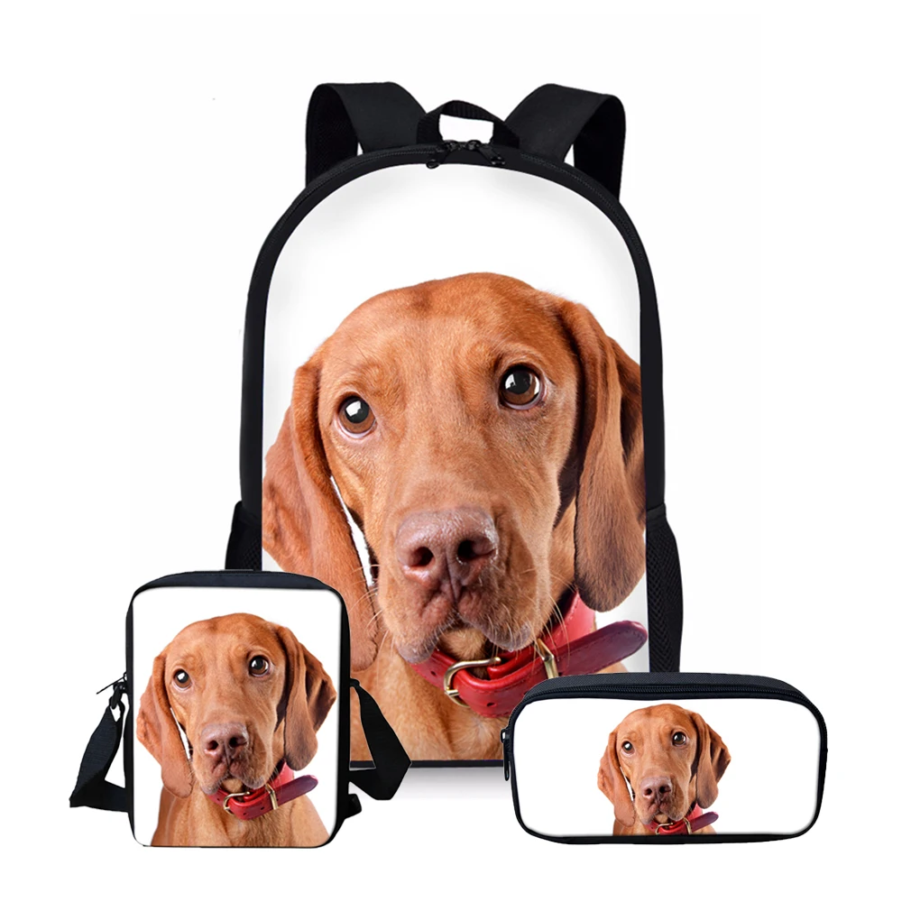 Nopersonality собака vizsla принт школьные ранцы для мальчиков; обувь для девочек; обувь для студентов; школьный рюкзак для мальчиков портфель сумка Mochila Escolar - Цвет: XM2415CEK