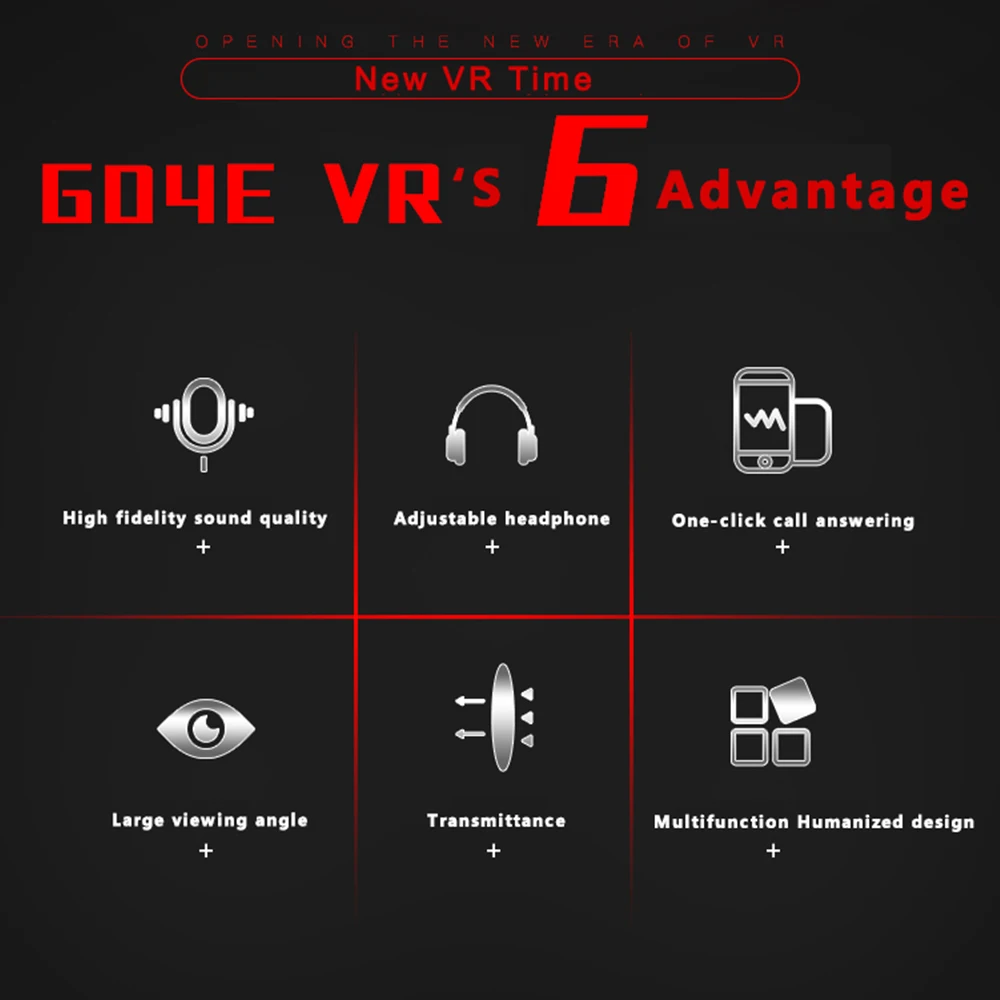 Shinecon VR очки 3D VR Очки виртуальной реальности 3D очки гарнитура шлем для iPhone Android смартфон стерео Прямая поставка