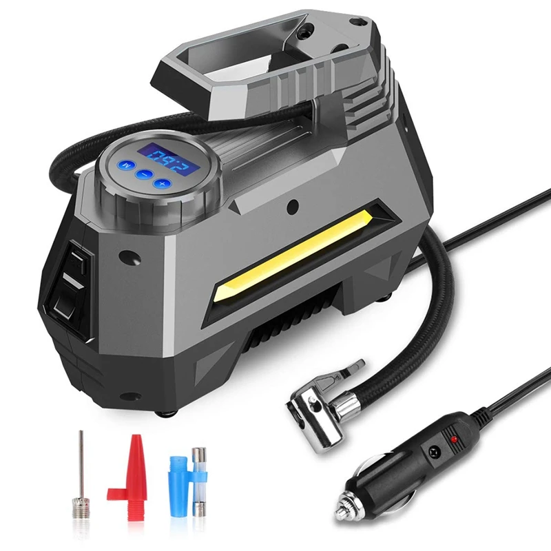 

Portable Air compressor ATV Jeeps Motorcycles Bicycles bike 1pc Supply