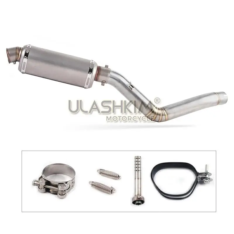 TRK502 мотоцикл глушитель труба гоночная полная выхлопная система средняя