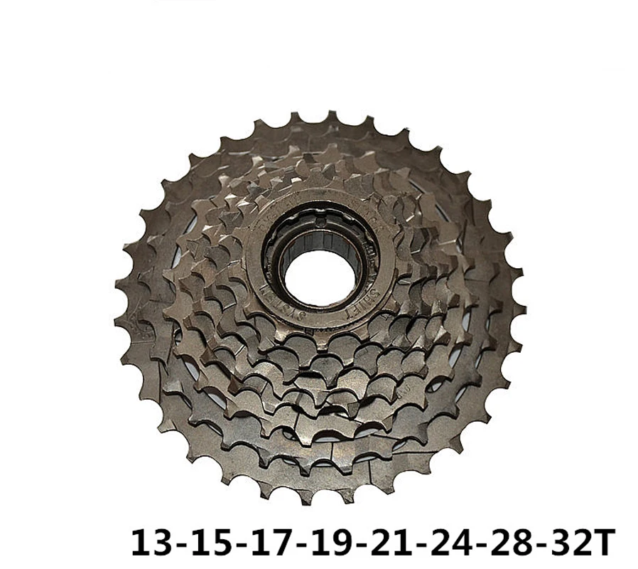 Тайвань ДНП свободного хода 7/8/9 скорость до 13 ти лет горный велосипед MTB велосипеда маховик 13-28 13-30T 13-32T